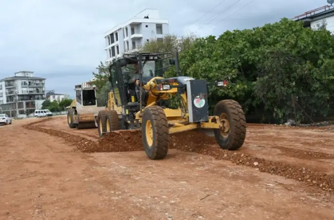 Kepez’de 23. Cadde’nin ulaşım bağlantısı tamamlanıyor