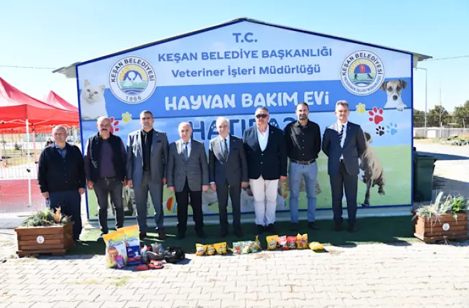 Keşan’da Dünya Hayvanları Koruma Günü etkinliği düzenlendi