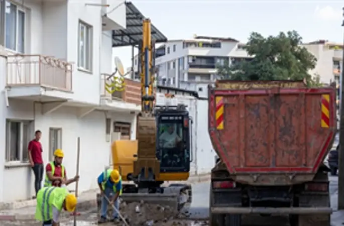 Kınık'a 135 kilometrelik içme suyu şebekesi 