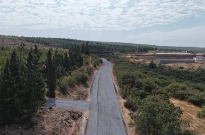 Kınık’ta 5 mahallenin yolları yenilendi