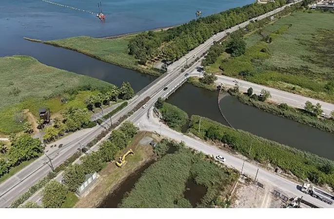 Kiraz Dere'ye yeni köprü, sahil hattına yeni nefes