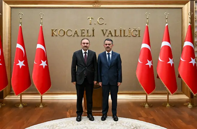 Kocaeli 1. İdare Mahkemesi Başkanı Onur’dan Vali Aktaş’a ziyaret