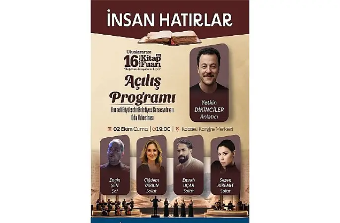    Kocaeli Kitap Fuarı resmi törenle açılacak