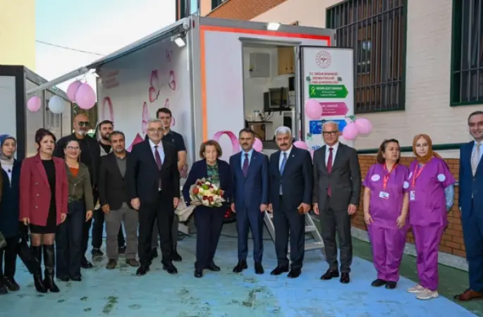 Kocaeli’de mobil mamografi aracı hizmete sunuldu