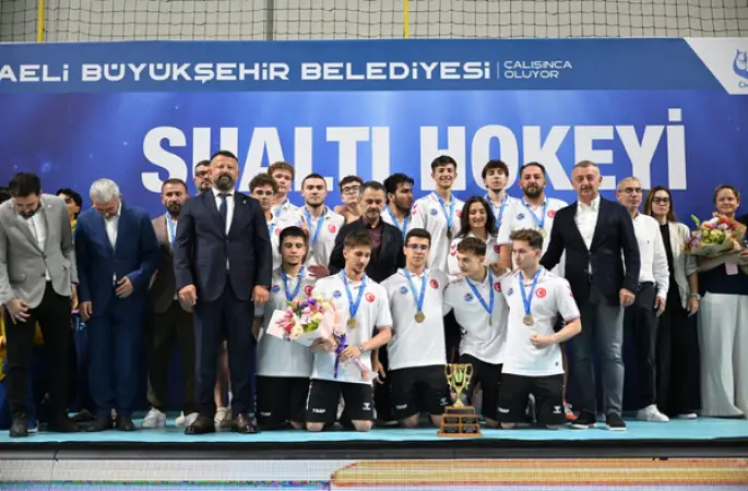 Kocaeli'nde Sualtı Hokeyi Dünya Şampiyonası sona erdi