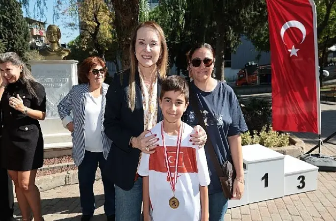 Konak'ın çocukları Şenel Aksu için koştu