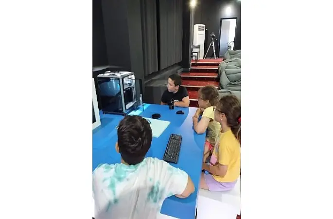 Konak'ta çocuklara 3D tasarım ve üretim fırsatı