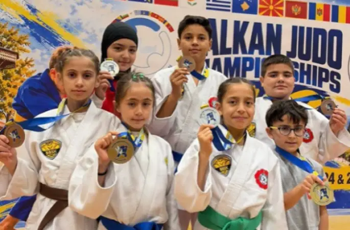 Konya Büyükşehir Belediyespor Balkan Judo Şampiyonası'ndan 7 madalyayla döndü