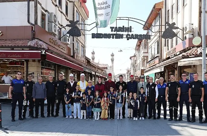 Konya Büyükşehir Zabıtası'ndan Esnafa Zabıta Haftası'nda Anlamlı Ziyaret