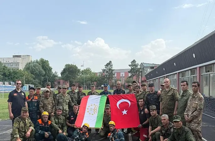Konya Büyükşehir'den Tacikistan'da Yüksek Katlı Yapılara Müdahale Eğitimi
