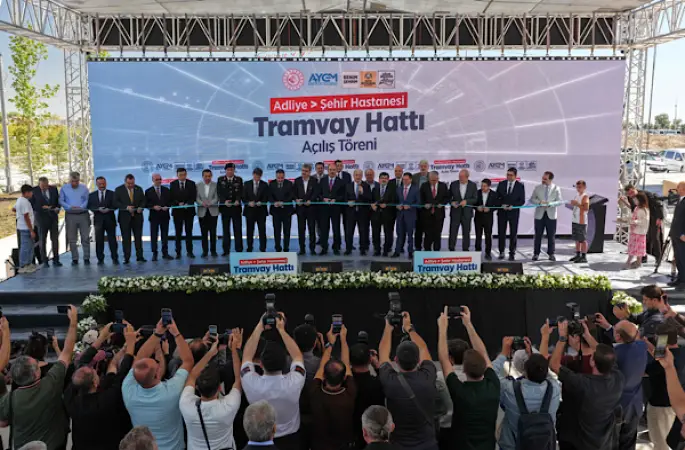 Konya’da Adliye-Şehir Hastanesi Tramvay Hattı açıldı