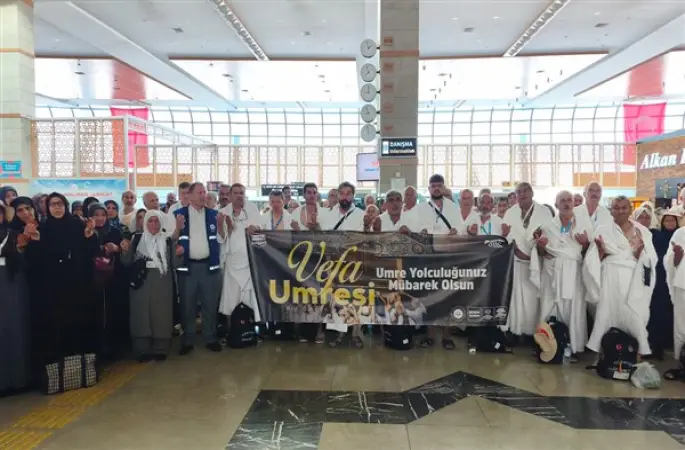 Konya’da Vefa Umresi projesinin ilk kafilesi yola çıktı