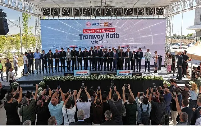 Konya'nın Raylı Sistem Ağını Güçlendirecek Adliye-Şehir Hastanesi Hattı Açıldı
