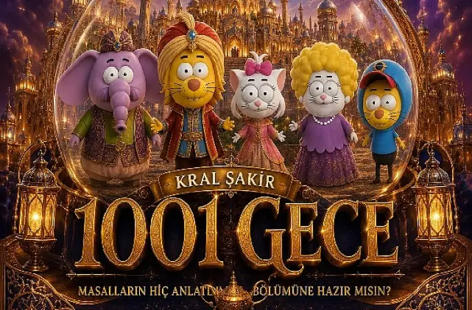 Kral Şakir: 1001 Gece'den İlk Görüntüler Yayınlandı