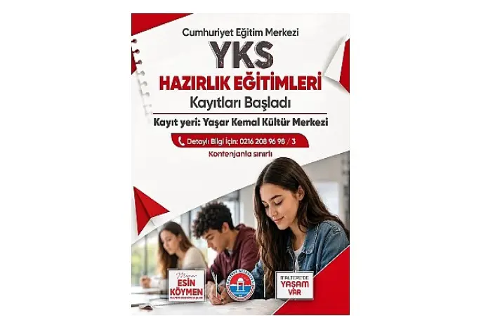 Maltepe Belediyesi'nin YKS hazırlık kursu kayıtları başladı