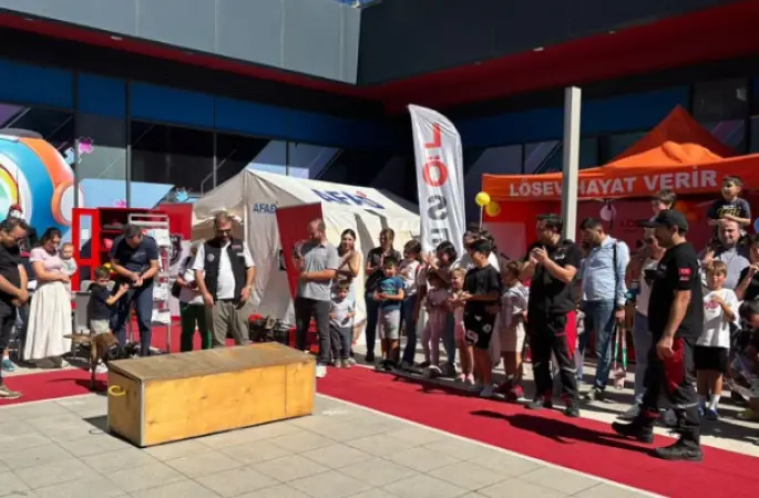 Maltepe’de çocuk şenliğinde afet farkındalığı çalışması