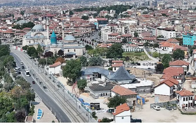 Mevlevi Dergahı İnşaatını İnceleyen Başkan Altay: “Büyük Bir Dönüşümü Türkiye'ye Örnek Şekilde Yürütüyoruz