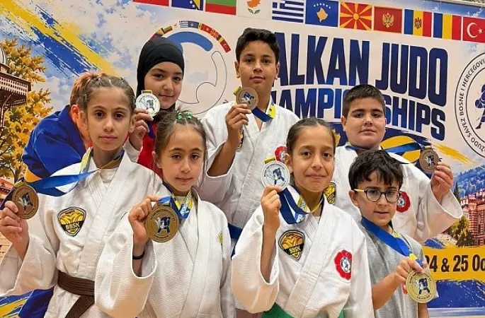 Milli Judocularımızdan Balkan Şampiyonası'nda 7 Madalya