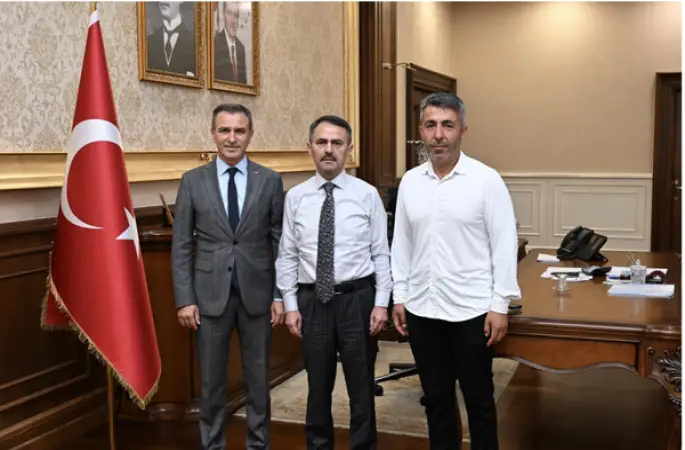 Muhtarlardan Vali Aktaş'a Mevlid-i Şerif daveti