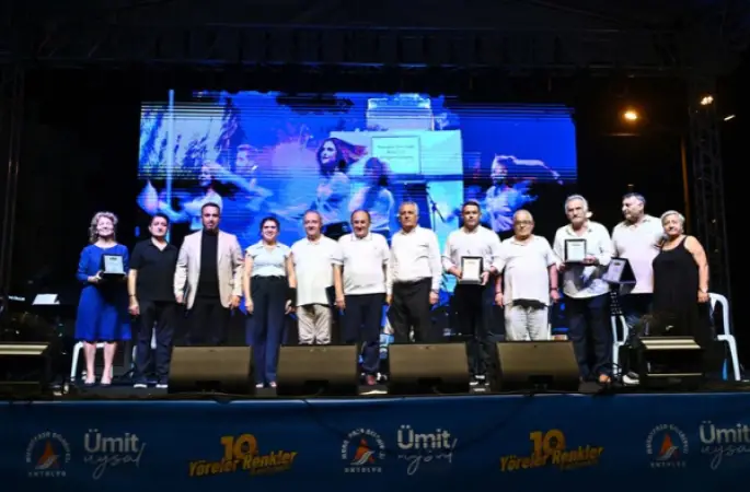 Muratpaşa’da Yöreler Renkler Festivali sona erdi