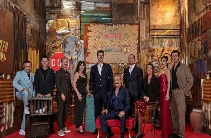Netflix'in Yeni Dizisi “Organize İşler: Karun Hazinesi"nin Galası Gerçekleşti