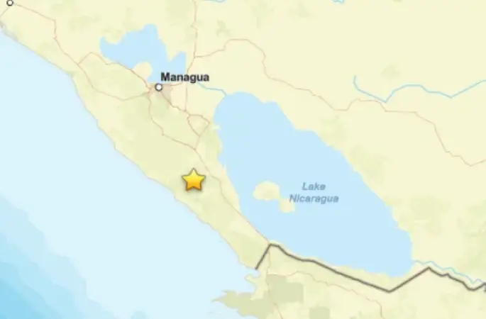 Nikaragua’da deprem