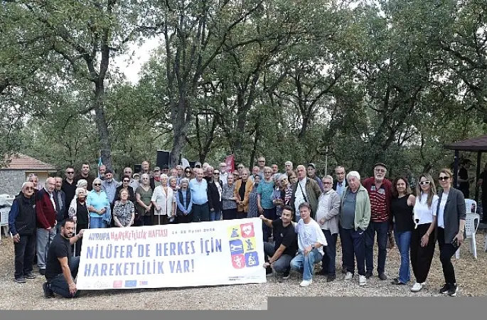 Nilüfer'de huzurevi sakinleri yaza piknikle veda etti