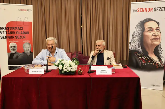 Nilüfer’de Sennur Sezer’in araştırmacı kimliği konuşuldu