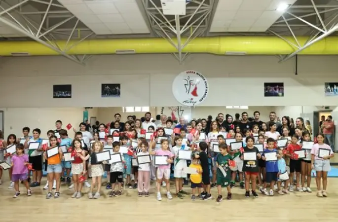 Nilüfer’de Tam Gün Spor Okulları tamamlandı