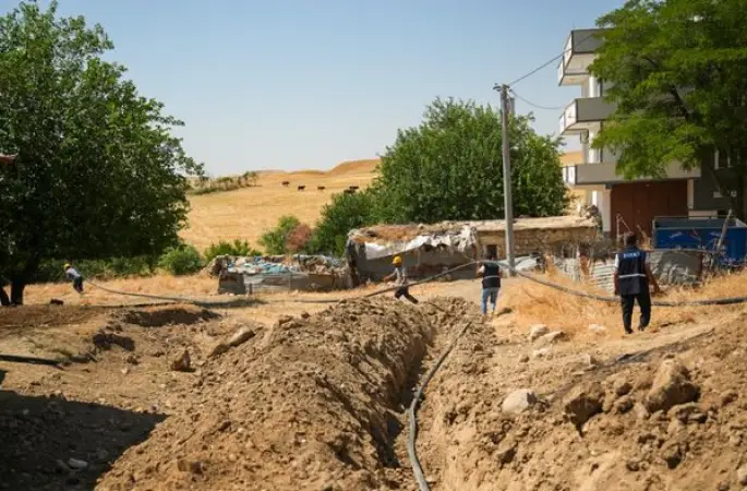 Nohuttepe’nin içme suyu hattı yenileniyor