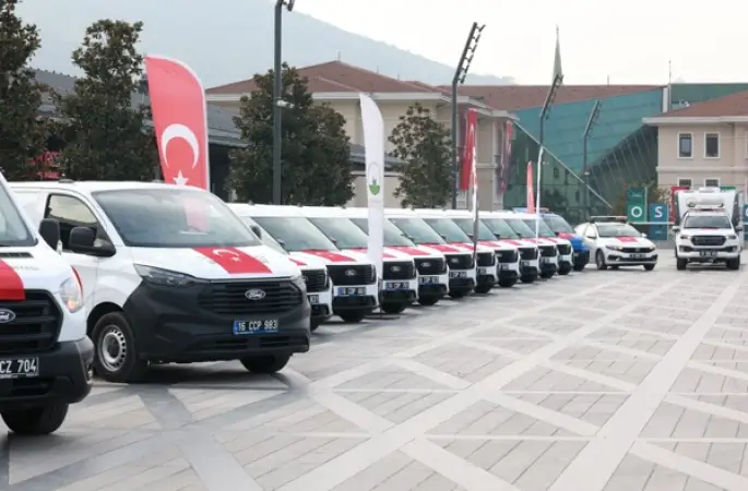 Osmangazi Belediyesi filosuna 51 yeni araç kattı