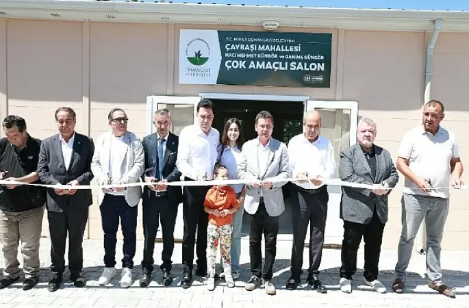 Osmangazi Belediyesi'nden Çok Amaçlı Salon Hizmeti 