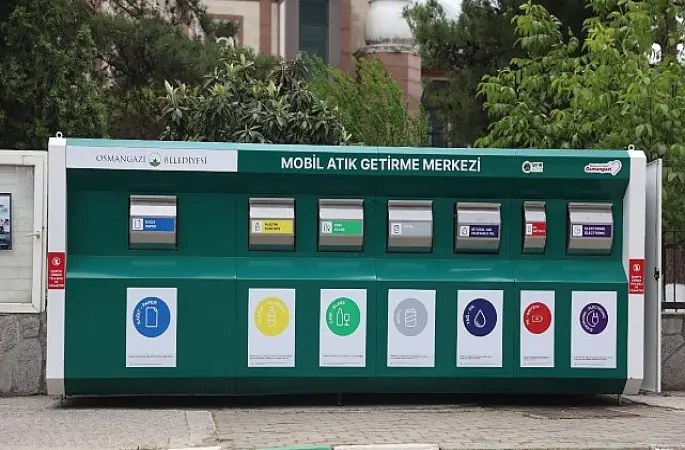 Osmangazi Belediyesi'nden Geri Dönüşüm Seferberliği