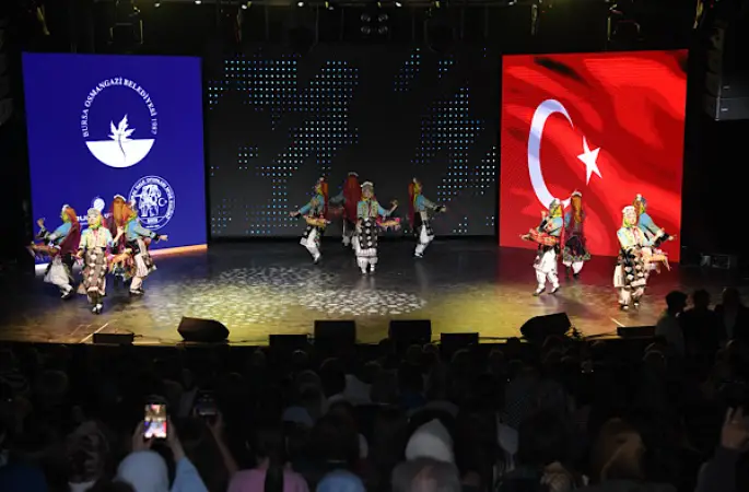 Osmangazi’de 20. Uluslararası NAKEM Balkan Festivali düzenlendi