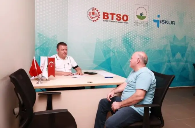 Osmangazi’de istihdam buluşmasıyla 50 kişi işe yerleşti