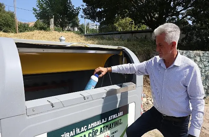 Osmangazi'de Zirai Atıklar Artık Doğaya Değil Geri Dönüşüme