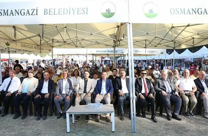 Osmangazi'nin Siyah İnciri Festivalle Buluştu