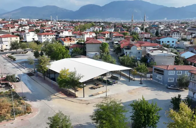 Pamukkale’de Aktepe Kapalı Pazar Yeri tamamlandı