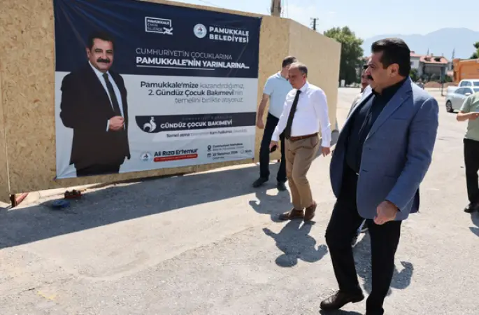 Pamukkale'de ikinci gündüz çocuk bakımevinin temeli atılacak