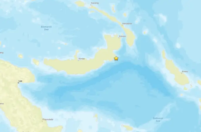 Papua Yeni Gine’de deprem