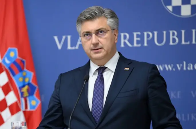 Plenkovic: Omis yangınları için 20 milyon avro ayrıldı