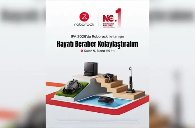 Roborock IFA 2026’da yeni nesil temizlik ekosistemini tanıtıyor
