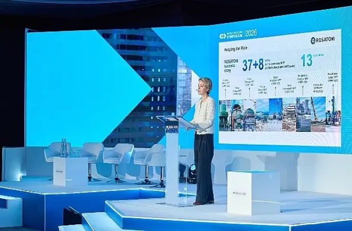 Rosatom temsilcileri, nükleer enerjinin geliştirilmesine yönelik öncelikli konuları ve uluslararası iş birliği deneyimlerini anlattı