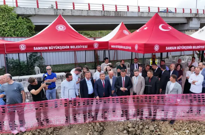 Samsun’da kentsel dönüşümün ilk etabında inşaat başladı