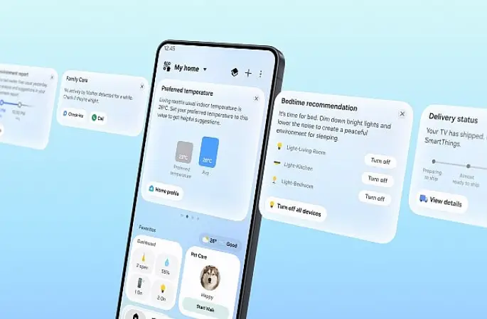 Samsung, daha sezgisel kullanıcı deneyimleri sunan yeni platform güncellemesiyle “SmartThings Now"ı tanıttı
