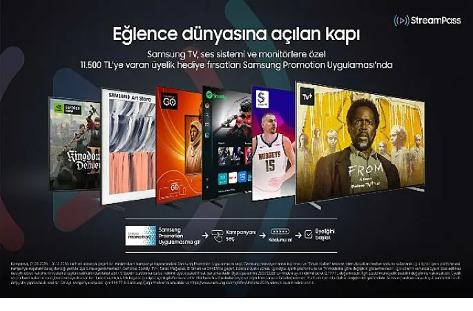 Samsung'dan eğlence dünyasının kapılarını aralayan kampanya!