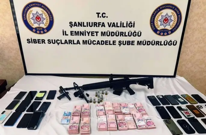 Şanlıurfa merkezli yasa dışı bahis operasyonunda 37 şüpheli yakalandı