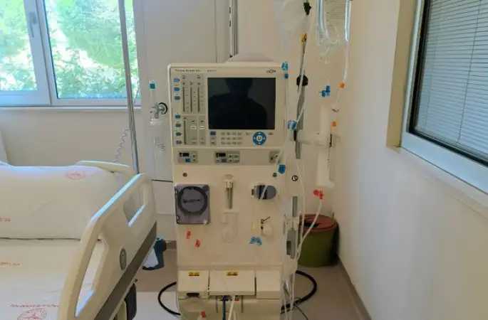 Sason’da diyaliz ünitesine 3 yeni cihaz