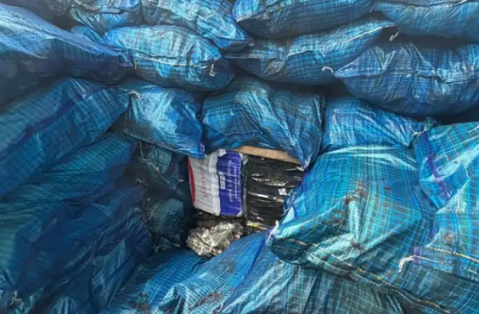 Siirt’te 10 bin 250 paket kaçak sigara ele geçirildi