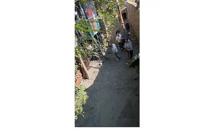 Şirince'de dere yatağı ıslah çalışması tamamlandı